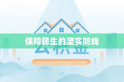 冠县保障民生的坚实防线
